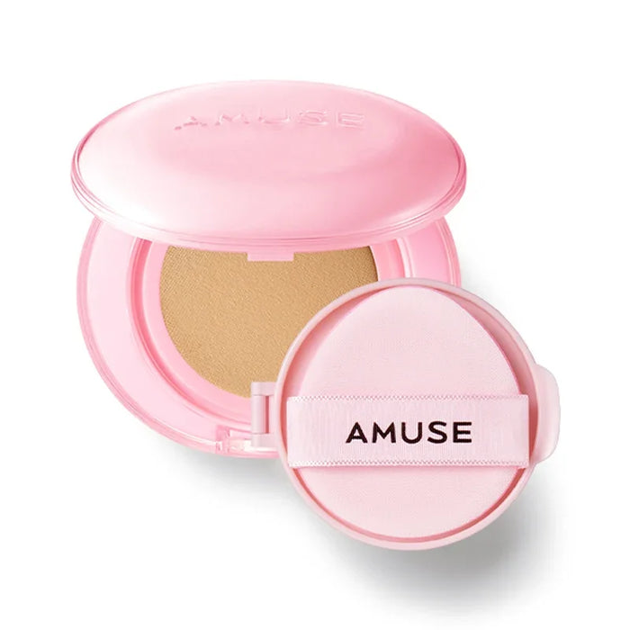 [AMUSE] Dew Power Vegan Cushion SPF 50+ PA++++ 15g - Ballagrio