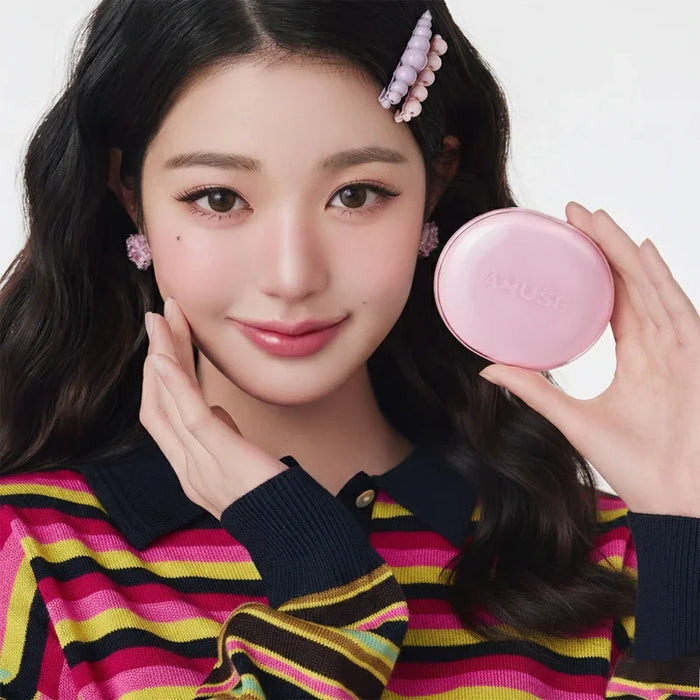 [AMUSE] Dew Power Vegan Cushion SPF 50+ PA++++ 15g - Ballagrio