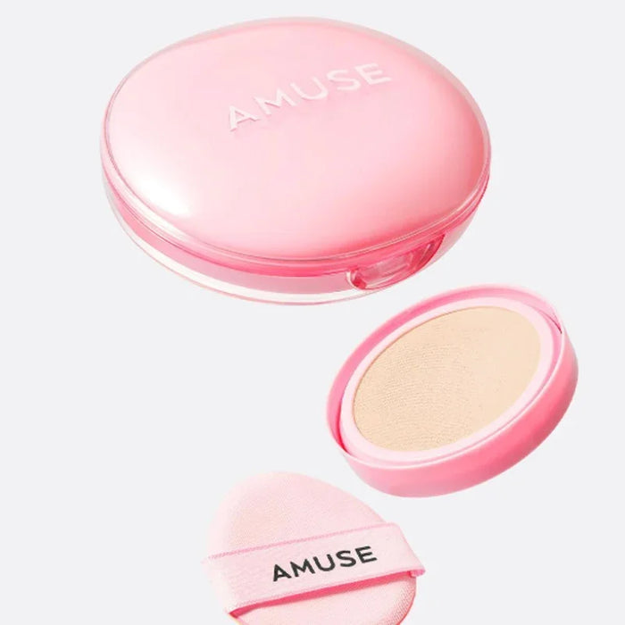 [AMUSE] Dew Power Vegan Cushion SPF 50+ PA++++ 15g - Ballagrio