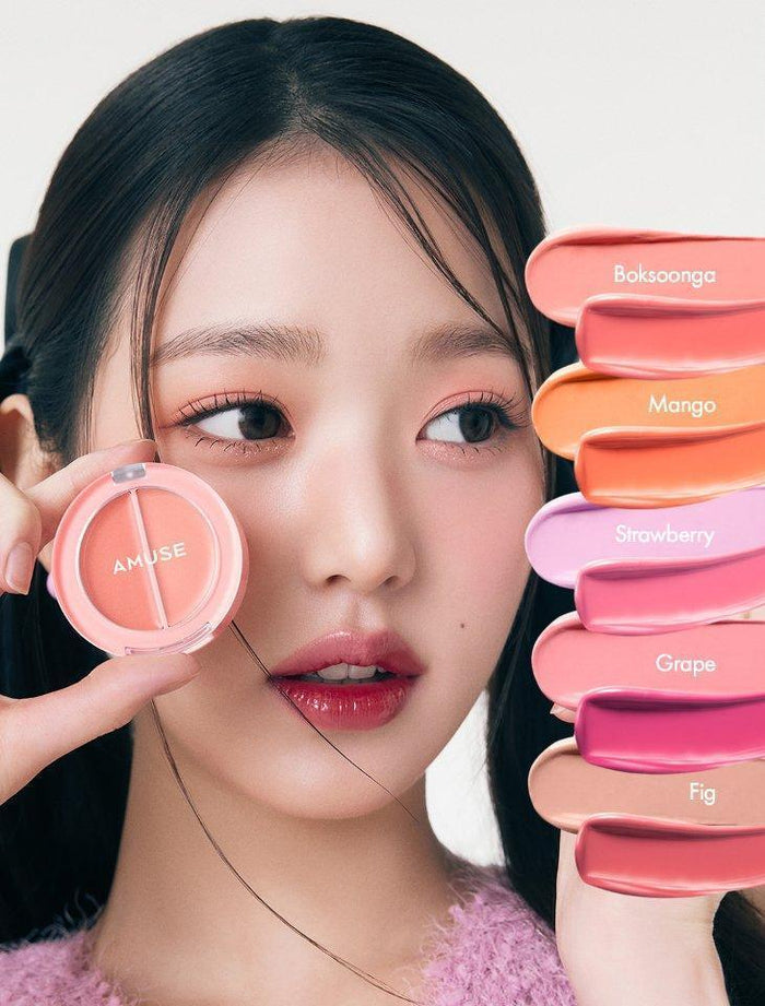 [AMUSE] Lip & Cheek Healthy Balm (5 Colors) 3g - Ballagrio