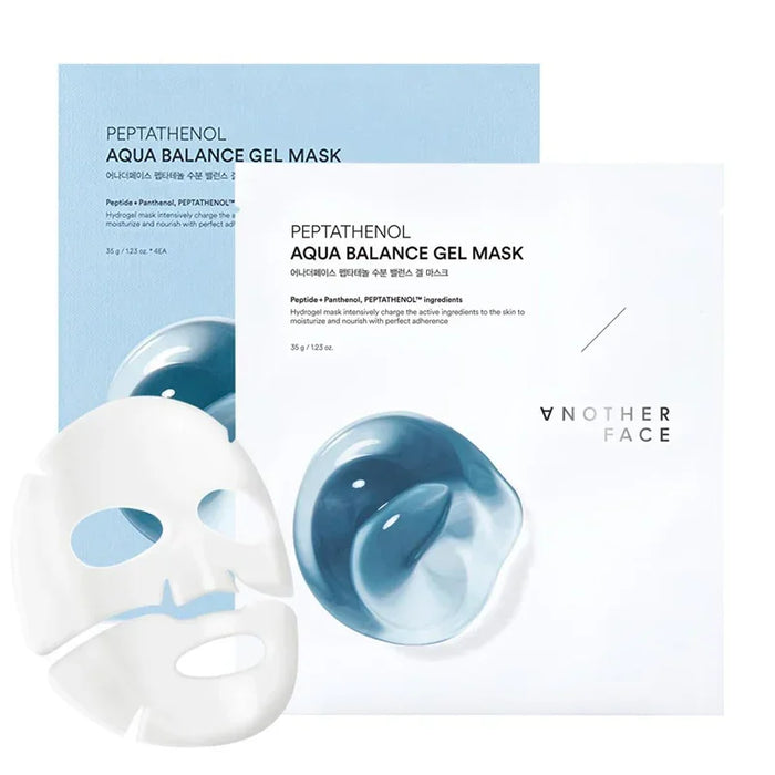 [ANOTHER FACE] Peptathenol Aqua Balance Gel Mask 35g*4EA - Ballagrio