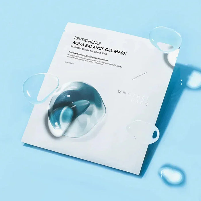 [ANOTHER FACE] Peptathenol Aqua Balance Gel Mask 35g*4EA - Ballagrio