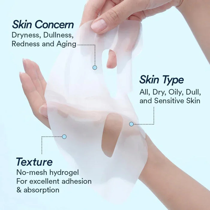 [ANOTHER FACE] Peptathenol Aqua Balance Gel Mask 35g*4EA - Ballagrio
