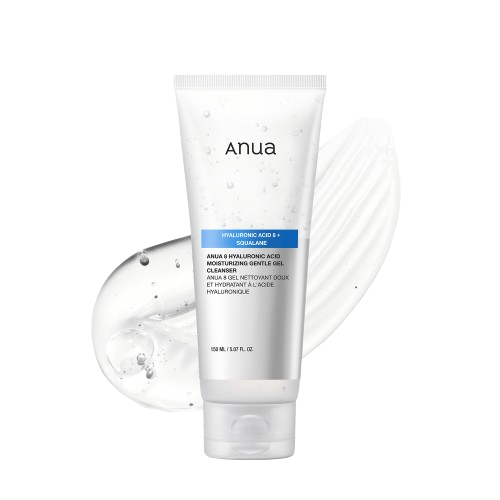 Anua Hyaluronic Acid 8 + Squalane Moisturizing Gentle Gel Cleanser 150Ml