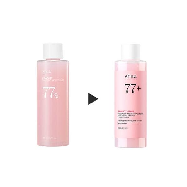 [Anua] Peach 77 Niacin Essence Toner 250ml - Ballagrio