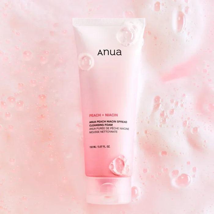 [Anua] Peach Niacin Spread Cleansing Foam 150ml - Ballagrio
