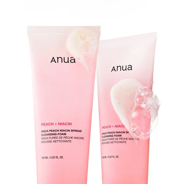 [Anua] Peach Niacin Spread Cleansing Foam 150ml - Ballagrio