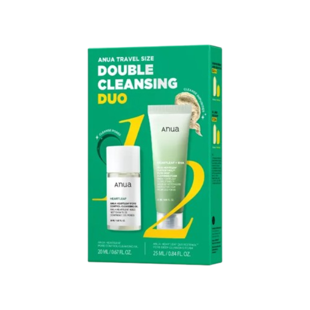 Anua Travel Size Double Cleansing Duo Set