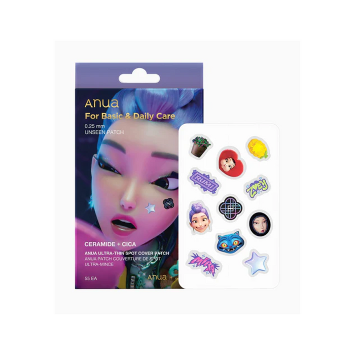 [Anua] Ultra Thin Spot Cover Patch (55ea) (KPop Demon Hunters Edition)