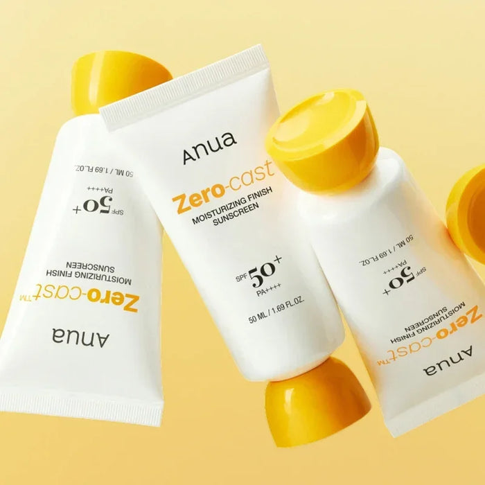 [Anua] Zero-cast Moisturizing Finish Sunscreen SPF 50+ PA++++ 50ml - Ballagrio