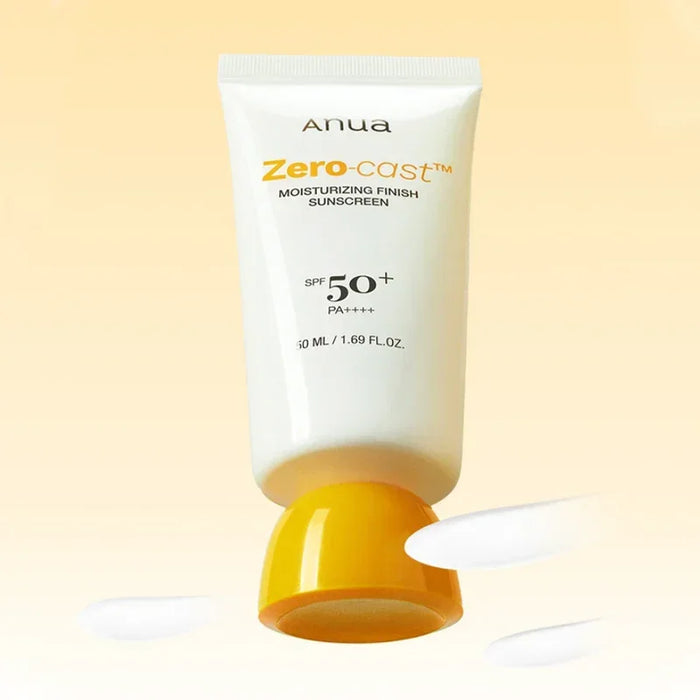 [Anua] Zero-cast Moisturizing Finish Sunscreen SPF 50+ PA++++ 50ml - Ballagrio