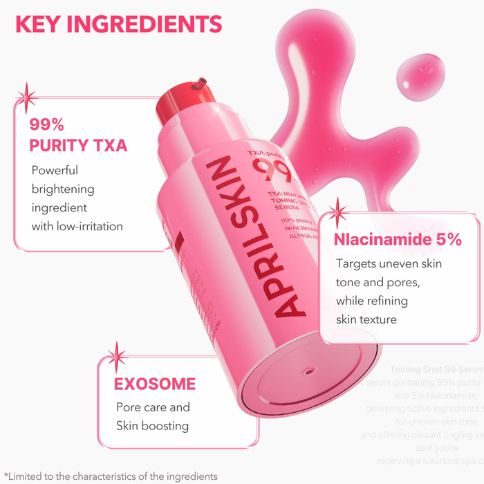 APRILSKIN TXA Niacinamide Toning Shot 99 Serum 30ml