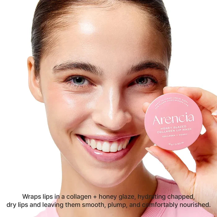 Arencia Honey Glazed Collagen Lip Mask 15g