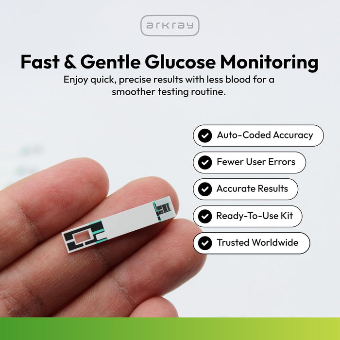 Arkray Glucocard Vital Blood Glucose Meter Kit - 761100-Box - LL Medico