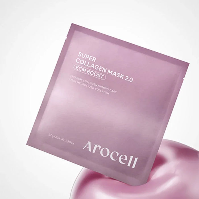 [Arocell] Super Collagen Mask 2.0 ECM BOOST 37g*4EA