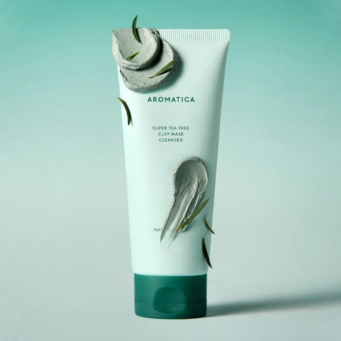 [AROMATICA] Super Tea Tree Clay Mask Cleanser 150ml - Ballagrio