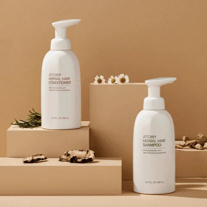 [ATOMY] Herbal Hair Conditioner 500ml - Ballagrio