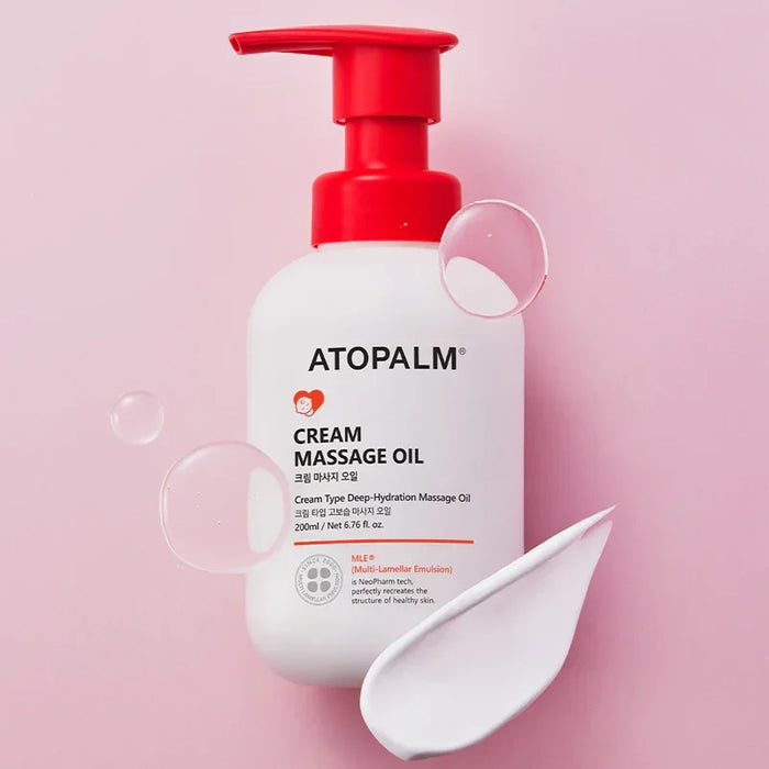 [ATOPALM] Cream Massage Oil 200ml - Ballagrio