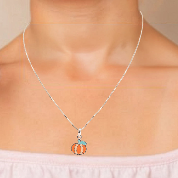 Autumn Pumpkin Necklace