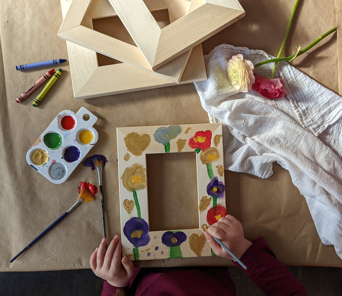 Basswood 200 2", Unfinished DIY Picture Frame