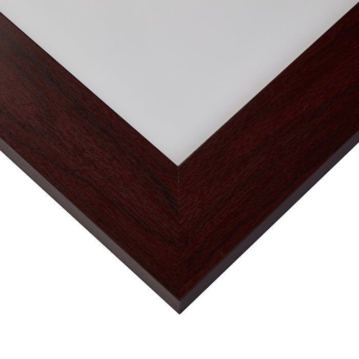 Bauhaus 200 2", Dark Mahogany Picture Frame