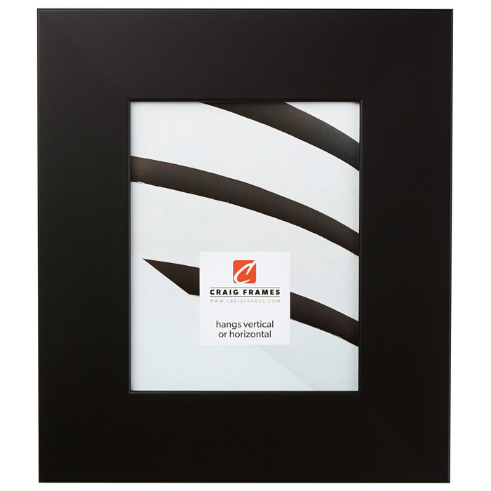 Bauhaus 300 3", Black Satin Mica Picture Frame