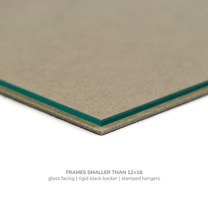 Bauhaus 300 3", Black Satin Mica Picture Frame