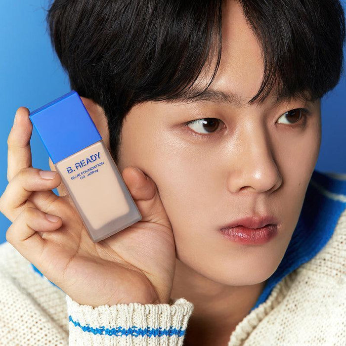 [BE READY] Blue Foundation SPF 27+ PA++ 35ml - Ballagrio