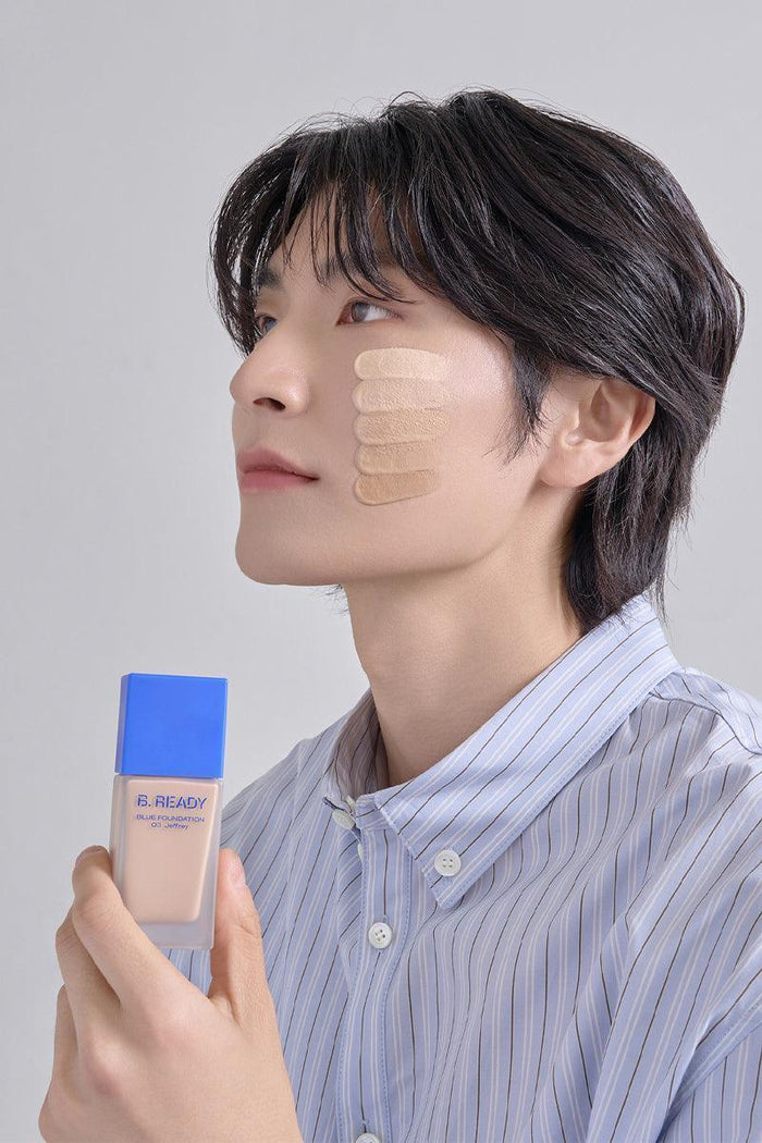 [BE READY] Blue Foundation SPF 27+ PA++ 35ml - Ballagrio