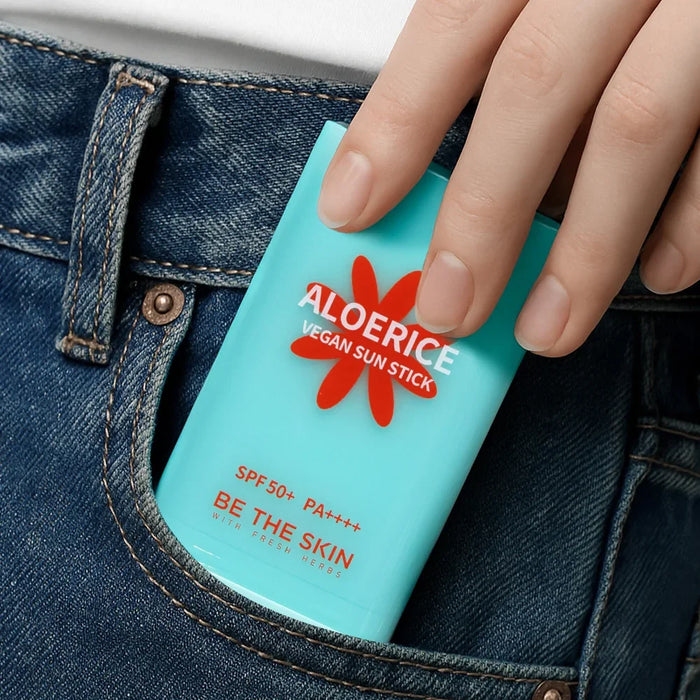 [BE THE SKIN] Aloerice Vegan Sun Stick SPF 50+ PA++++ 19g - Ballagrio