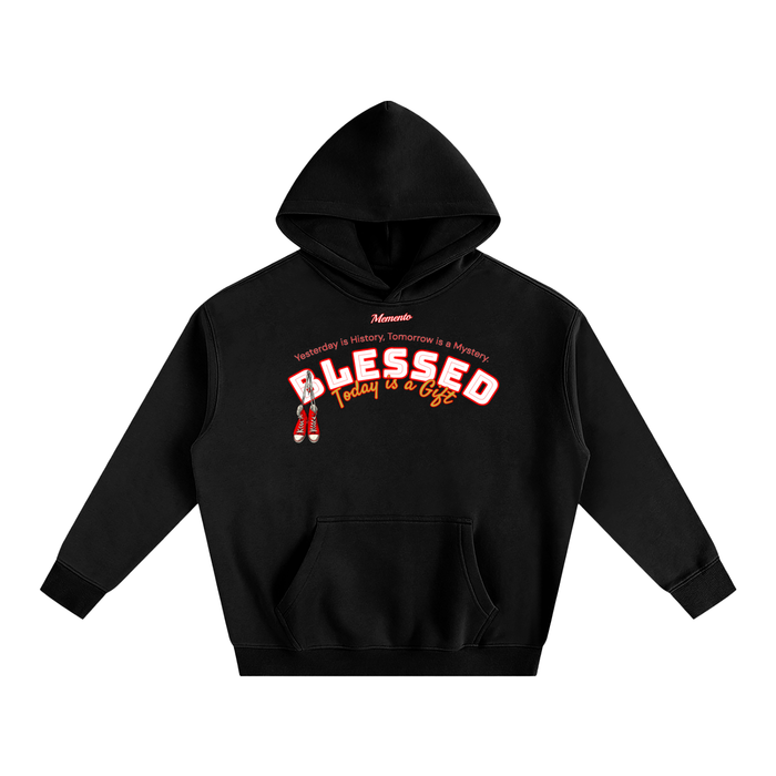 Be Where Your Feet Are Fleeced Hoodie - Memento Mori Clothing