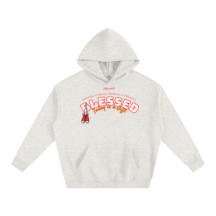 Be Where Your Feet Are Fleeced Hoodie - Memento Mori Clothing