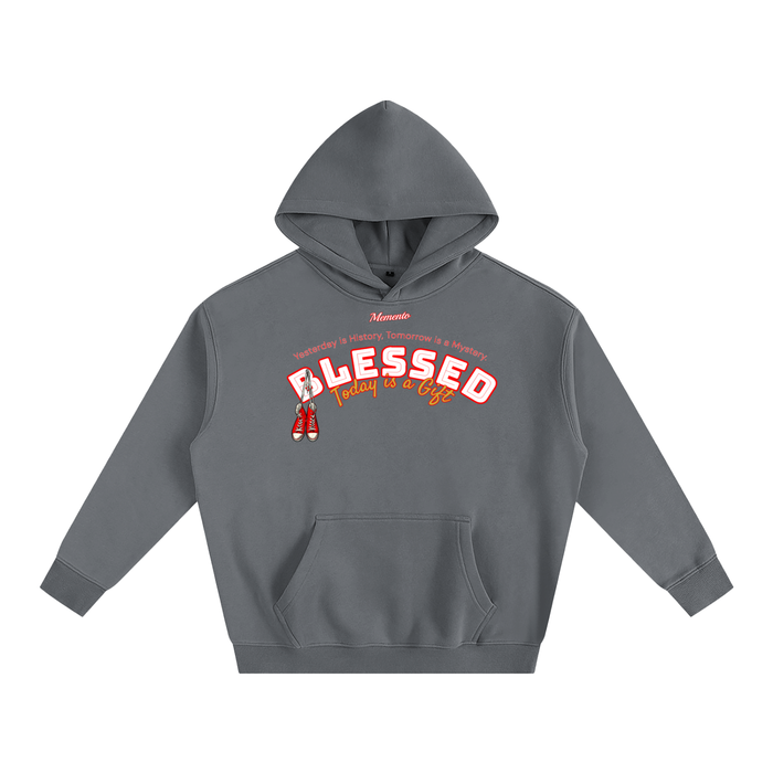 Be Where Your Feet Are Fleeced Hoodie - Memento Mori Clothing