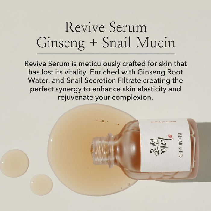Beauty Of Joseon | Revive Serum : Ginseng + Snail Mucin - skin28