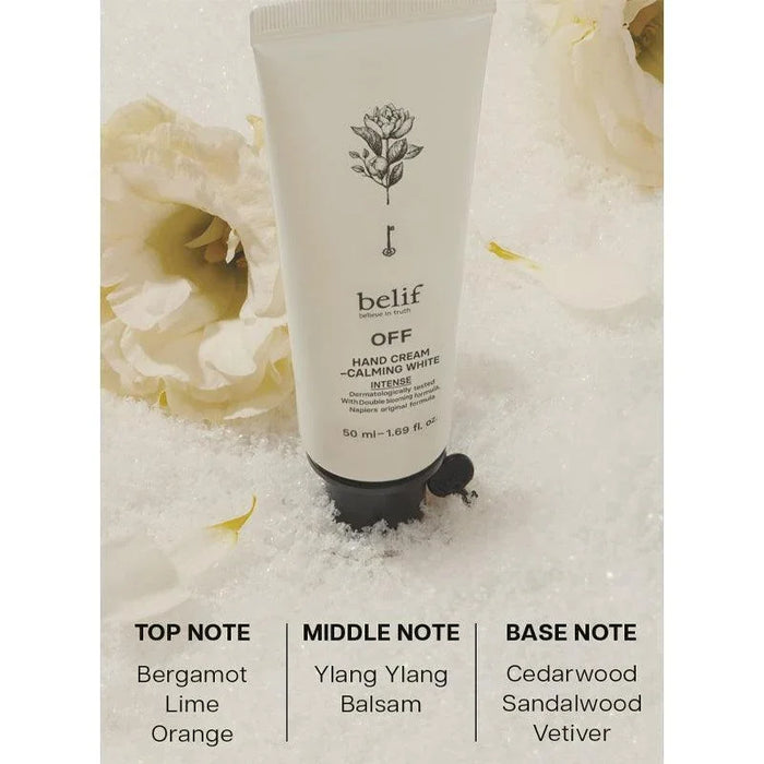[belif] Off Hand Cream Calming White 50ml - Ballagrio