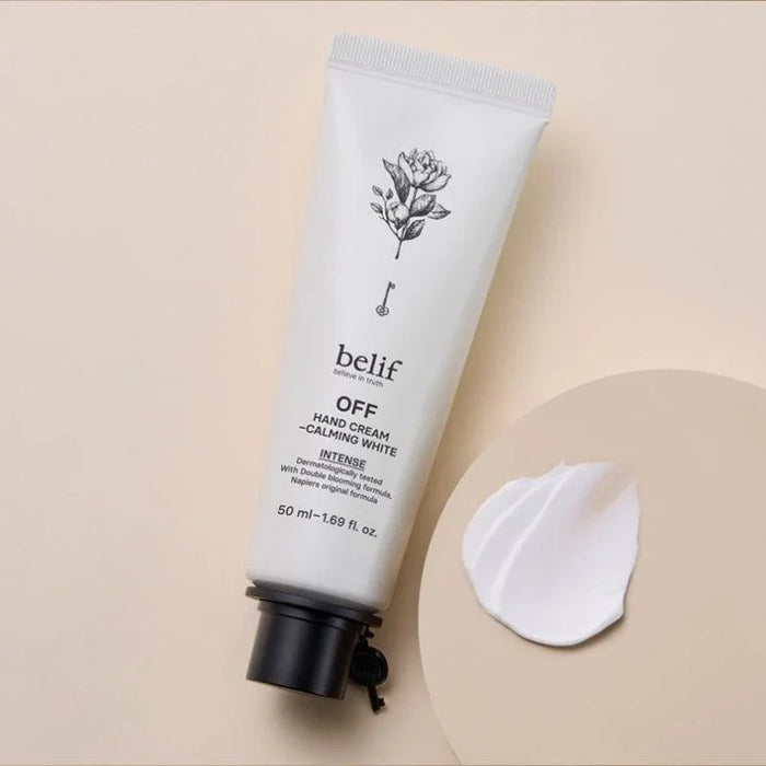 [belif] Off Hand Cream Calming White 50ml - Ballagrio