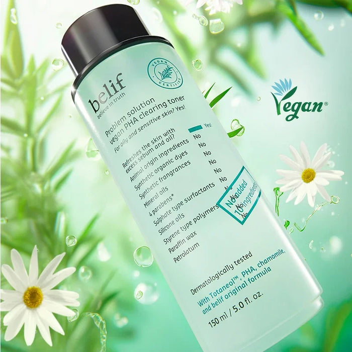 [belif] Problem Solution Vegan PHA Clearing Toner 150ml