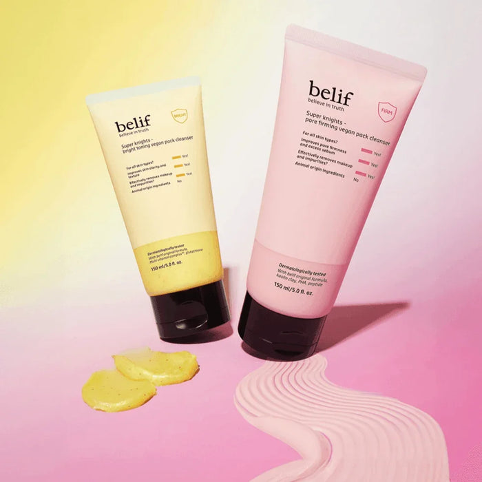 [belif] Super Knights Pore Firming Vegan Pack Cleanser 150ml - Ballagrio