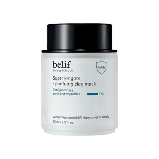 [belif] Super Knights Purifying Clay Mask 75ml - Ballagrio