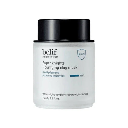 [belif] Super Knights Purifying Clay Mask 75ml - Ballagrio
