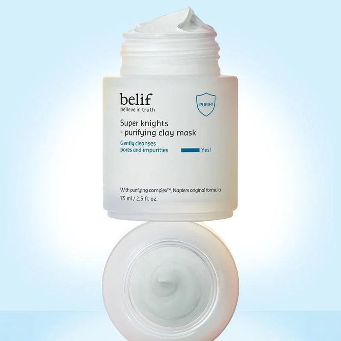 [belif] Super Knights Purifying Clay Mask 75ml - Ballagrio