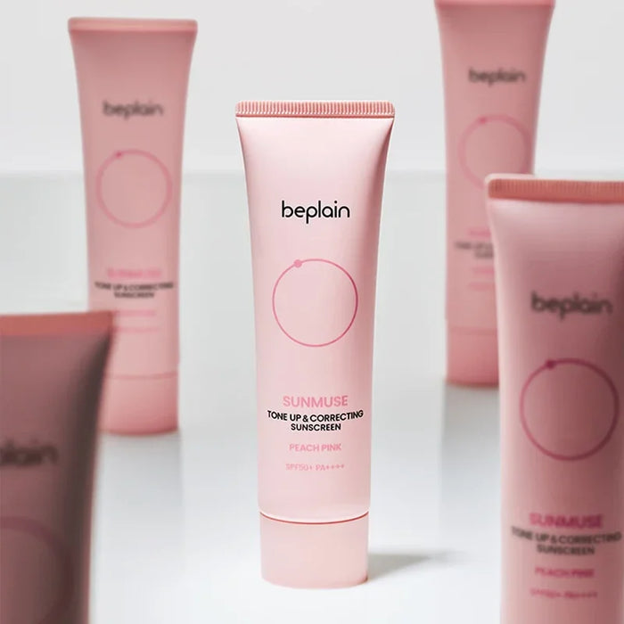 [beplain] Sunmuse Tone Up & Correcting Sunscreen Peach Pink SPF 50+ PA++++ 50ml