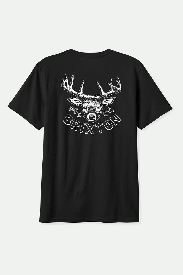 Berrick S/S Tailored T-Shirt - Black