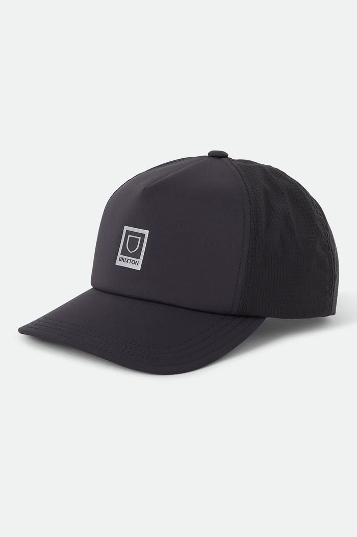 Unisex Beta Journey Adjustable Hat in the color Black - Front Product View