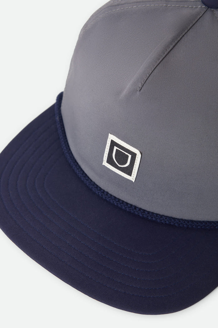 Unisex Beta Water Snapback in the color Trooper/Navy - Additional Laydown image