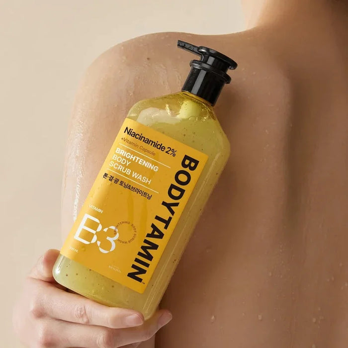 [BEYOND] Bodytamin Niacinamide 2% Vita Capsule Brightening Body Scrub Wash 500ml