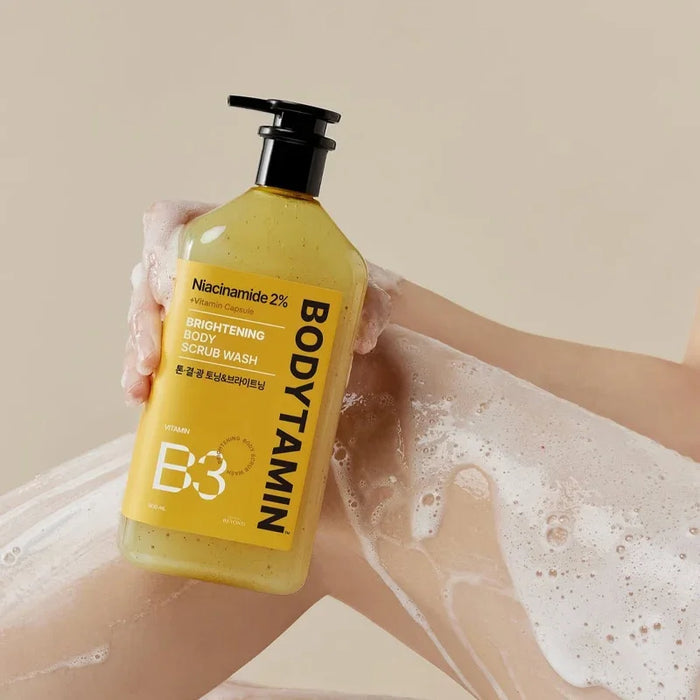 [BEYOND] Bodytamin Niacinamide 2% Vita Capsule Brightening Body Scrub Wash 500ml