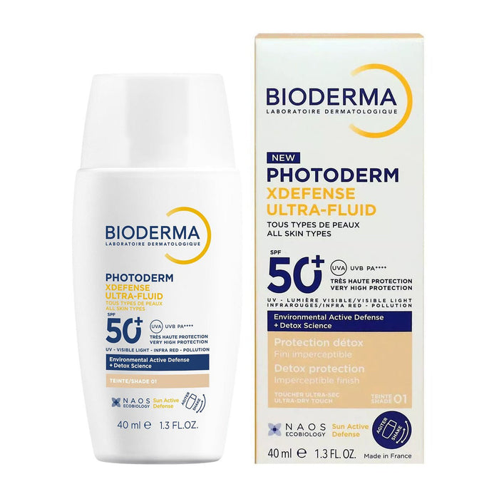 Bioderma Photoderm Xdefense Ultra Fluid SPF 50+ Tinted Sunscreen Shade 01 40Ml