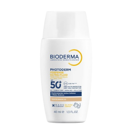 Bioderma Photoderm Xdefense Ultra Fluid SPF 50+ Tinted Sunscreen Shade 02 40Ml