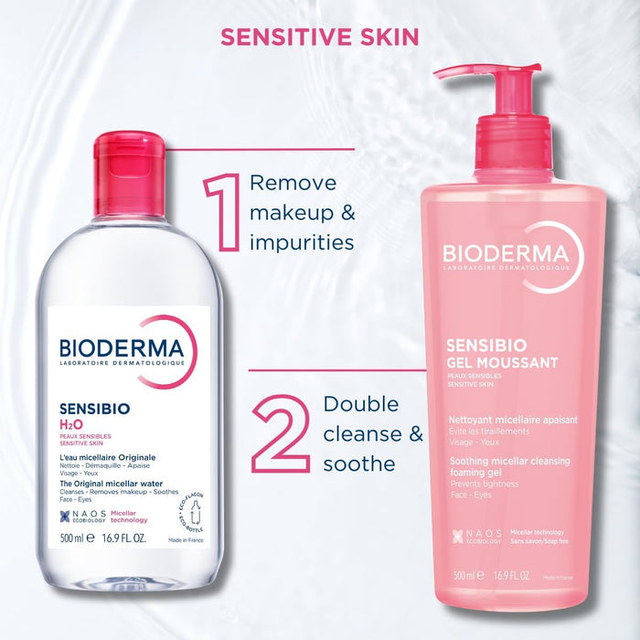 Bioderma Sensibio H2O Micellar Water Makeup Remover 250Ml